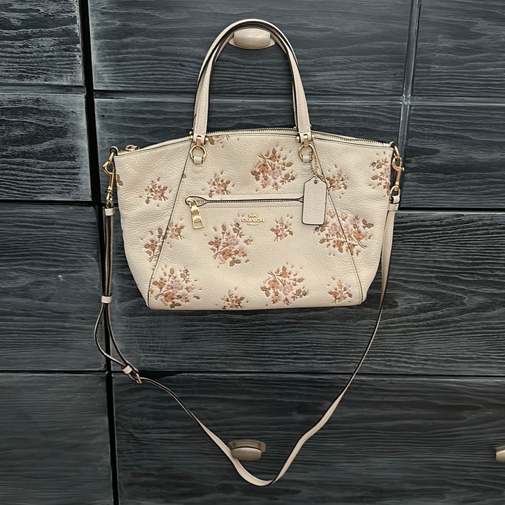 Floral Ava Coach bag